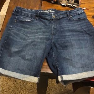Jean shorts
